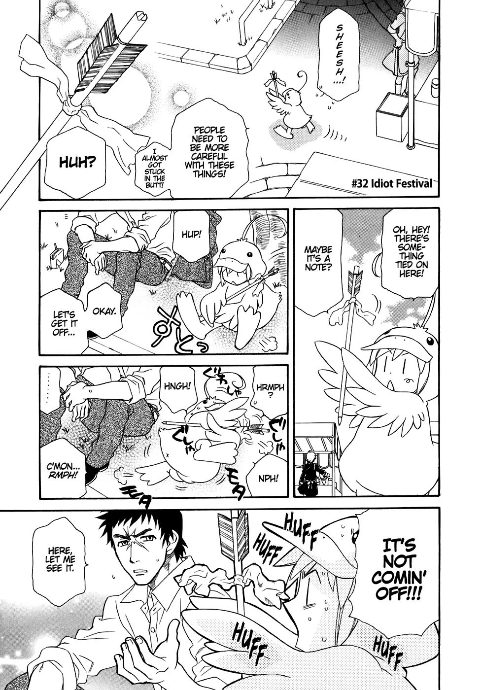 Hayate x Blade Chapter 32 page 2 - Chapter 32: Idiot Festival