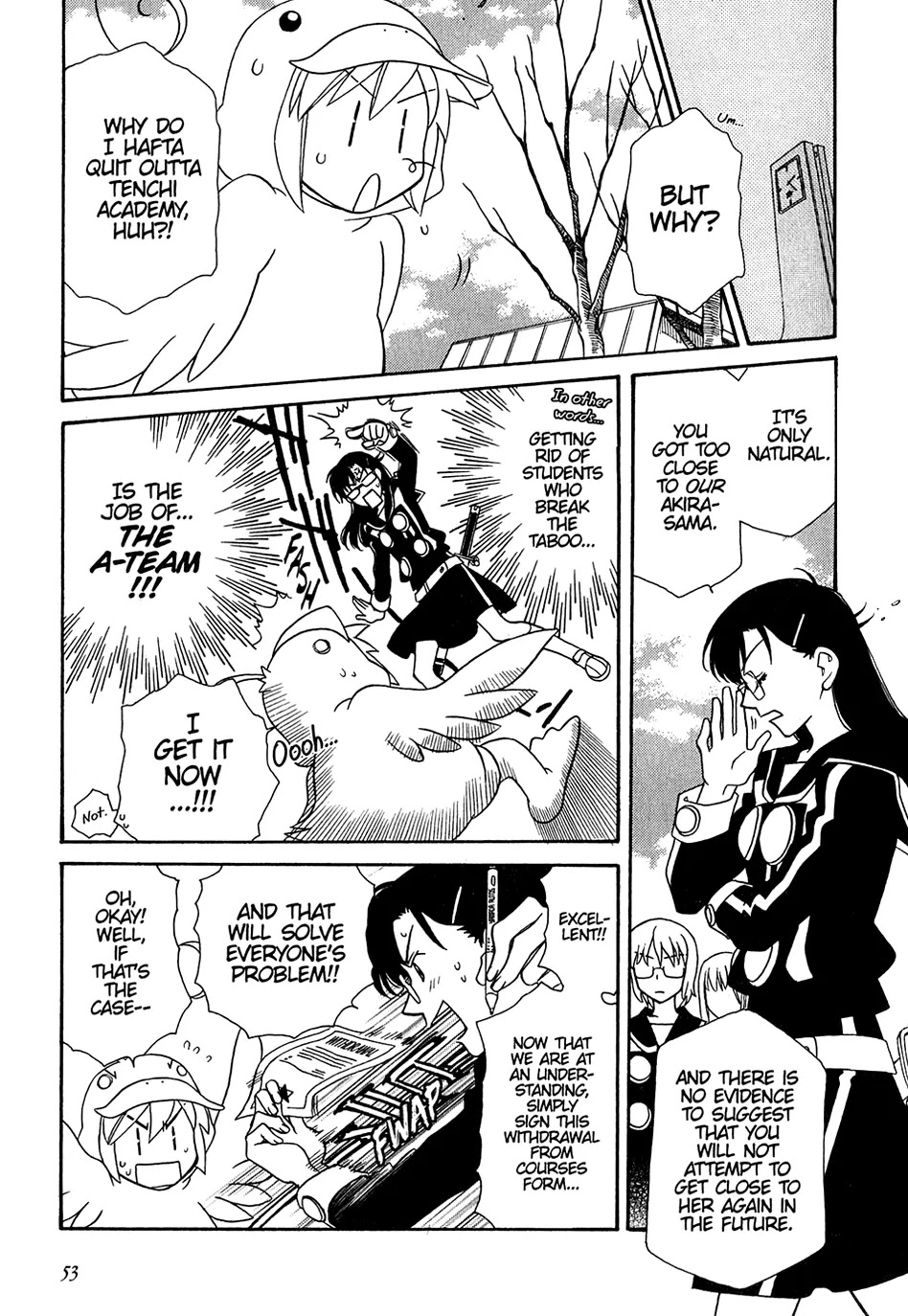 Hayate x Blade Chapter 32 page 24 - Chapter 32: Idiot Festival
