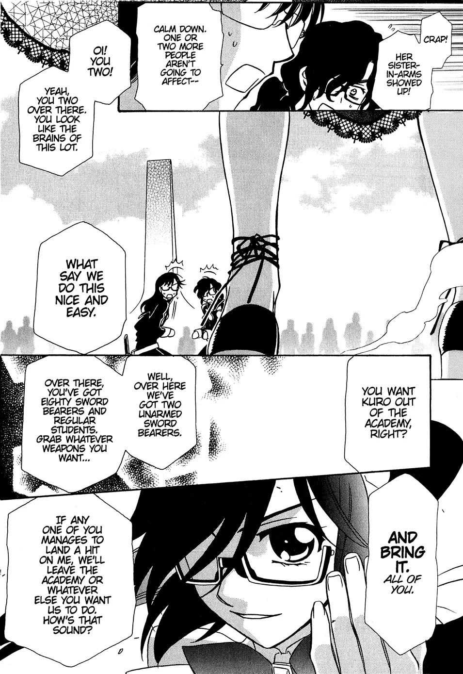 Hayate x Blade Chapter 32 page 28 - Chapter 32: Idiot Festival