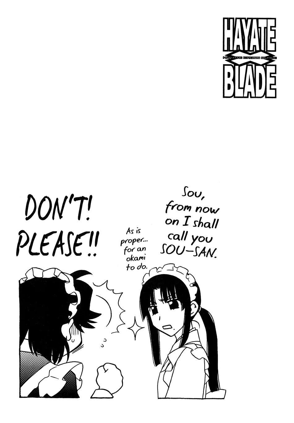 Hayate x Blade Chapter 32 page 30 - Chapter 32: Idiot Festival