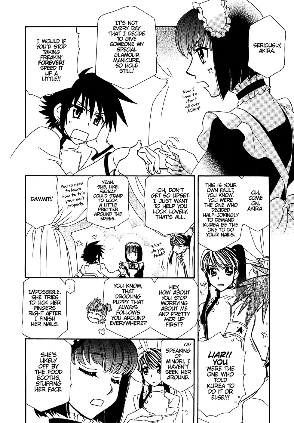 Hayate x Blade Chapter 32 page 9 - Chapter 32: Idiot Festival