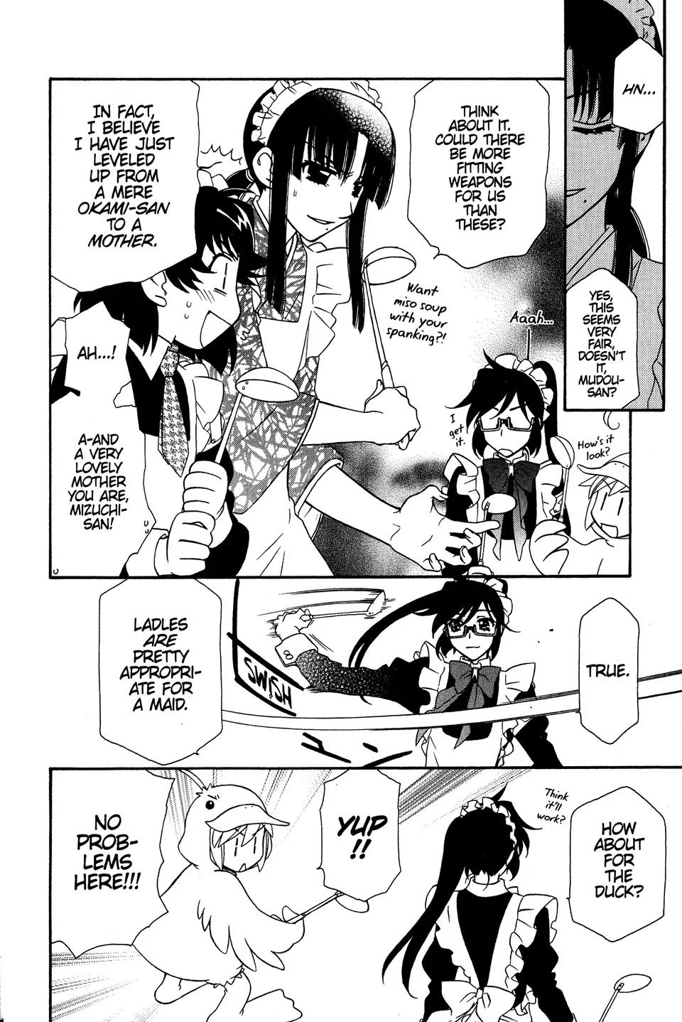 Hayate x Blade Chapter 33 page 11 - Chapter 33: Idiot Survival