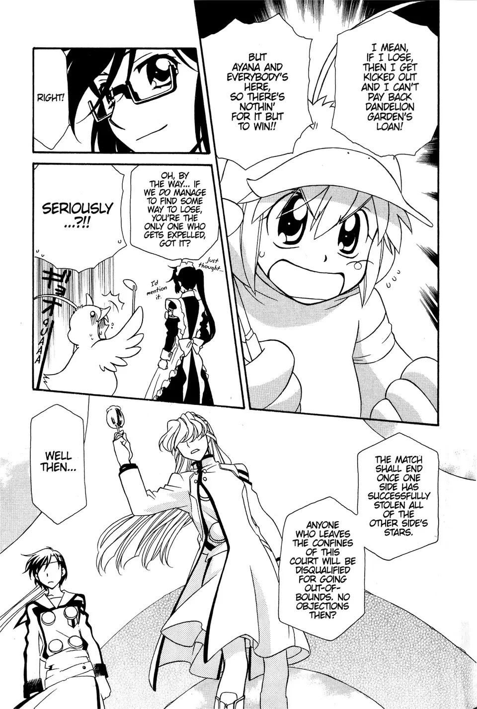 Hayate x Blade Chapter 33 page 12 - Chapter 33: Idiot Survival