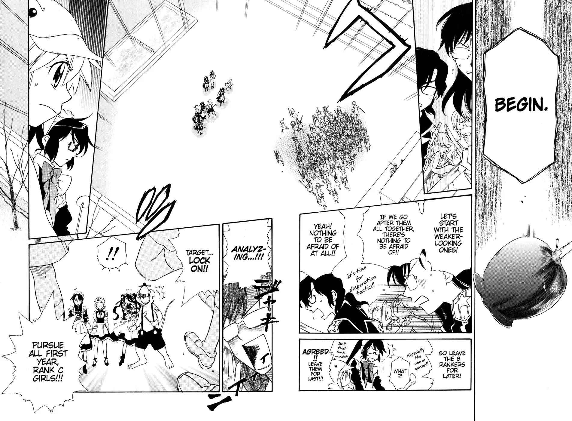 Hayate x Blade Chapter 33 page 13 - Chapter 33: Idiot Survival