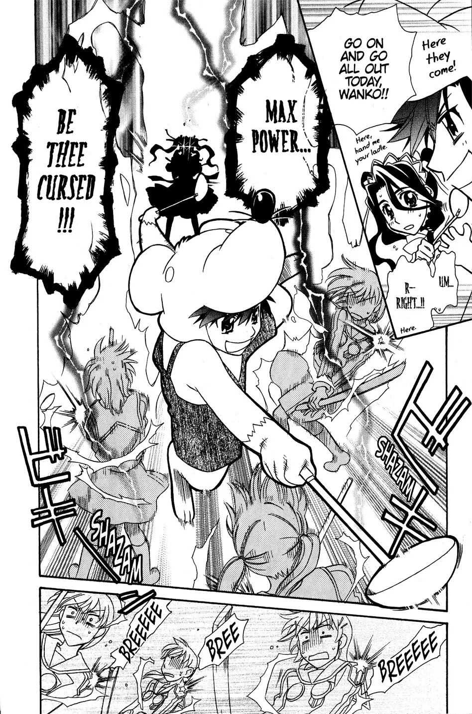 Hayate x Blade Chapter 33 page 14 - Chapter 33: Idiot Survival