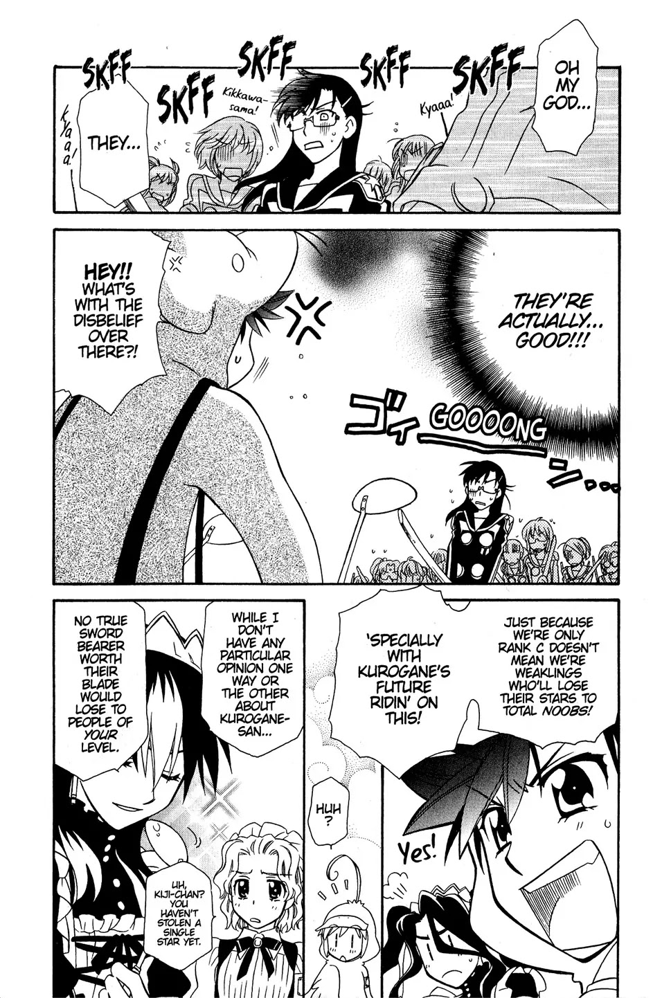 Hayate x Blade Chapter 33 page 16 - Chapter 33: Idiot Survival