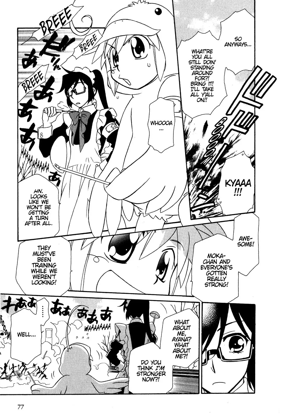 Hayate x Blade Chapter 33 page 17 - Chapter 33: Idiot Survival