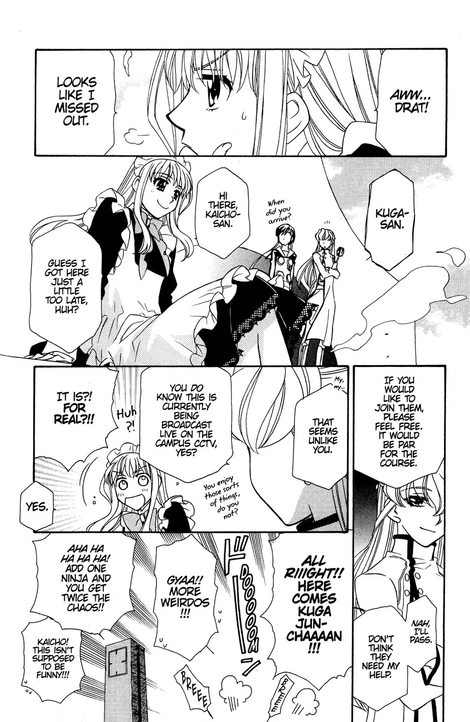 Hayate x Blade Chapter 33 page 20 - Chapter 33: Idiot Survival