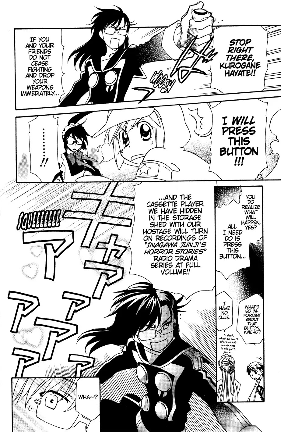 Hayate x Blade Chapter 33 page 28 - Chapter 33: Idiot Survival