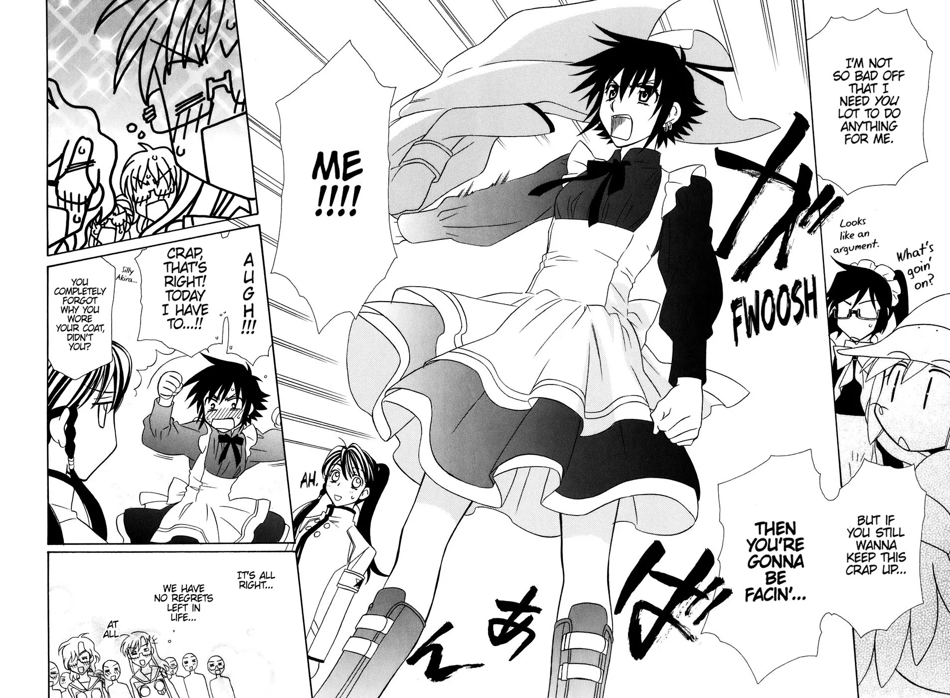 Hayate x Blade Chapter 33 page 30 - Chapter 33: Idiot Survival