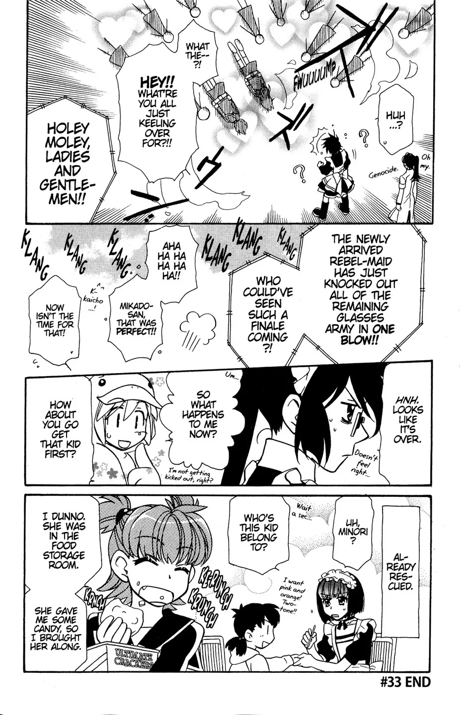 Hayate x Blade Chapter 33 page 31 - Chapter 33: Idiot Survival
