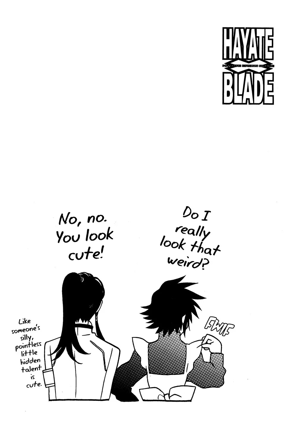 Hayate x Blade Chapter 33 page 32 - Chapter 33: Idiot Survival