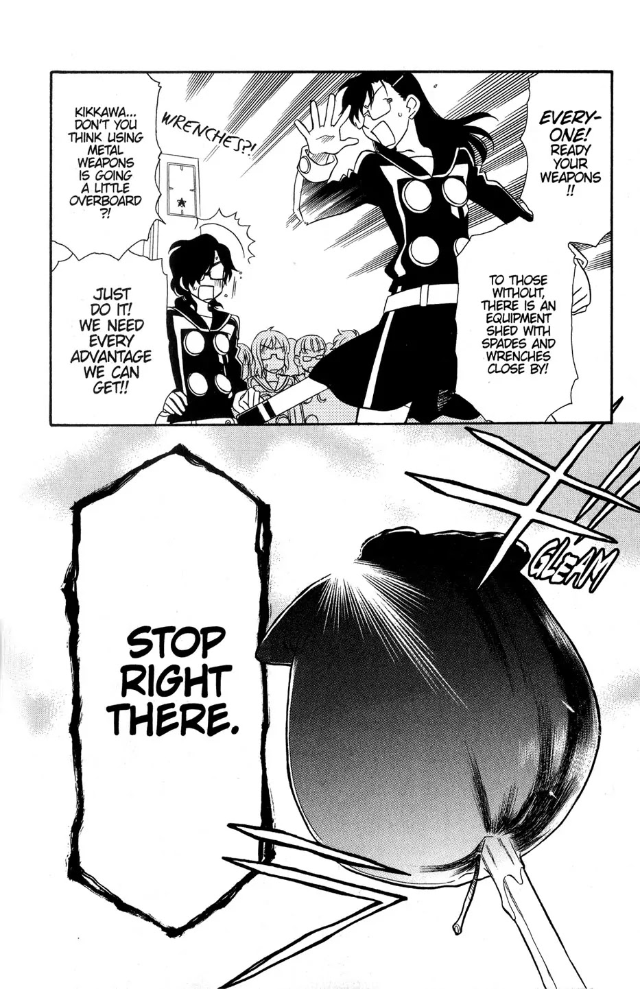 Hayate x Blade Chapter 33 page 7 - Chapter 33: Idiot Survival
