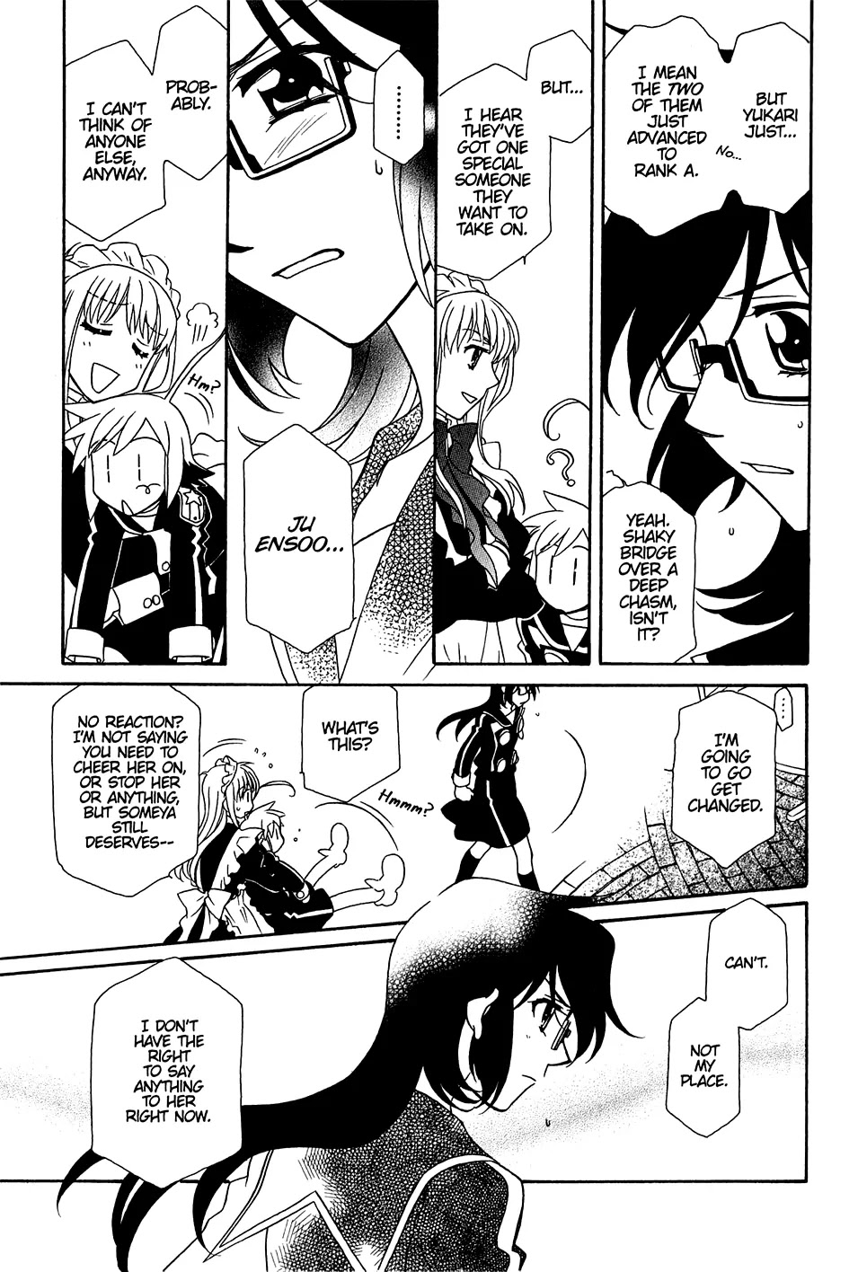 Hayate x Blade Chapter 34 page 20 - Chapter 34: Idiot Interval