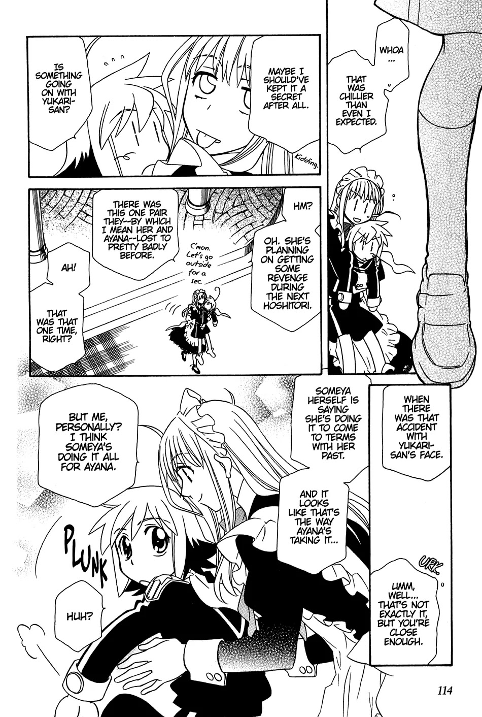 Hayate x Blade Chapter 34 page 21 - Chapter 34: Idiot Interval
