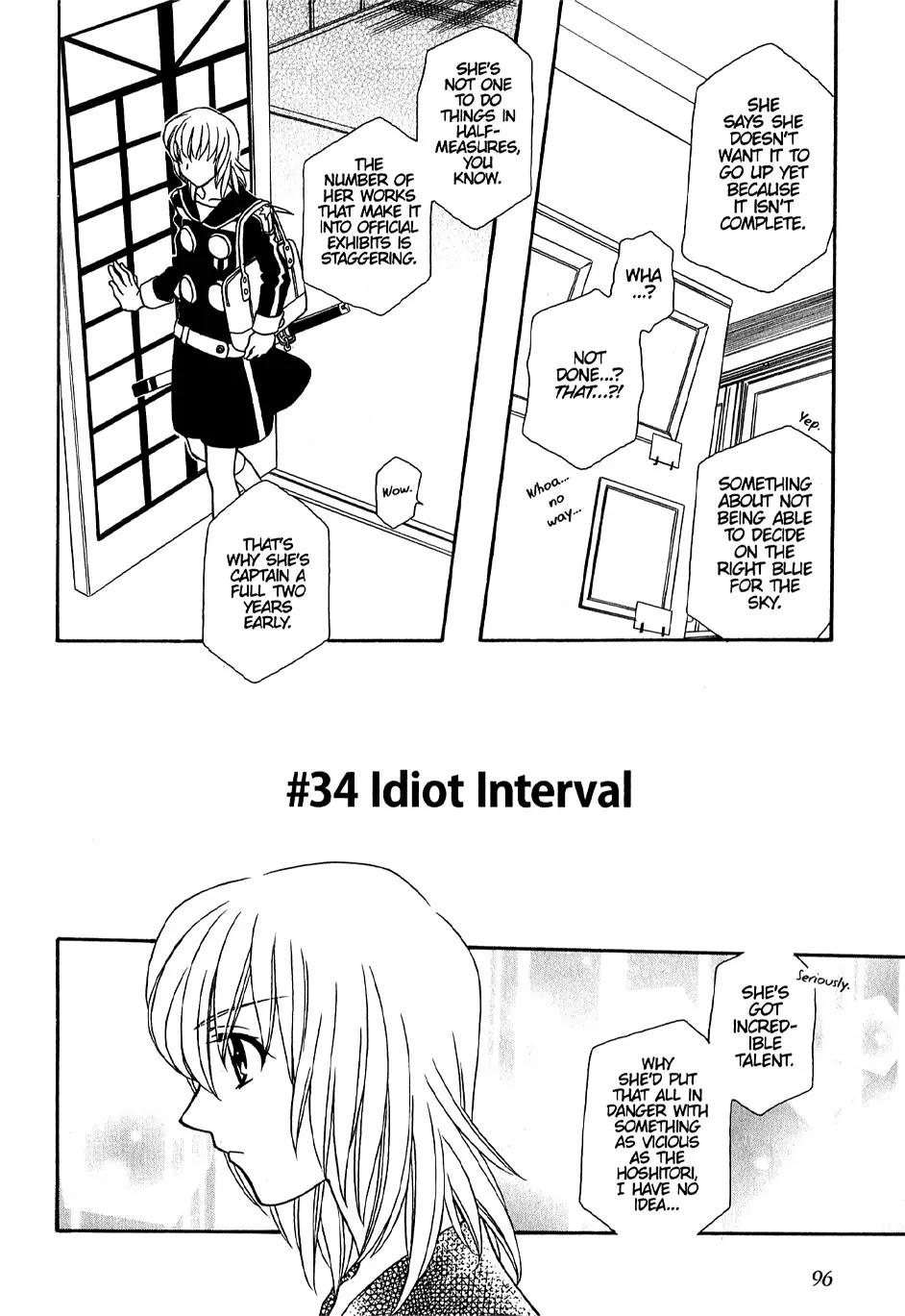 Hayate x Blade Chapter 34 page 3 - Chapter 34: Idiot Interval