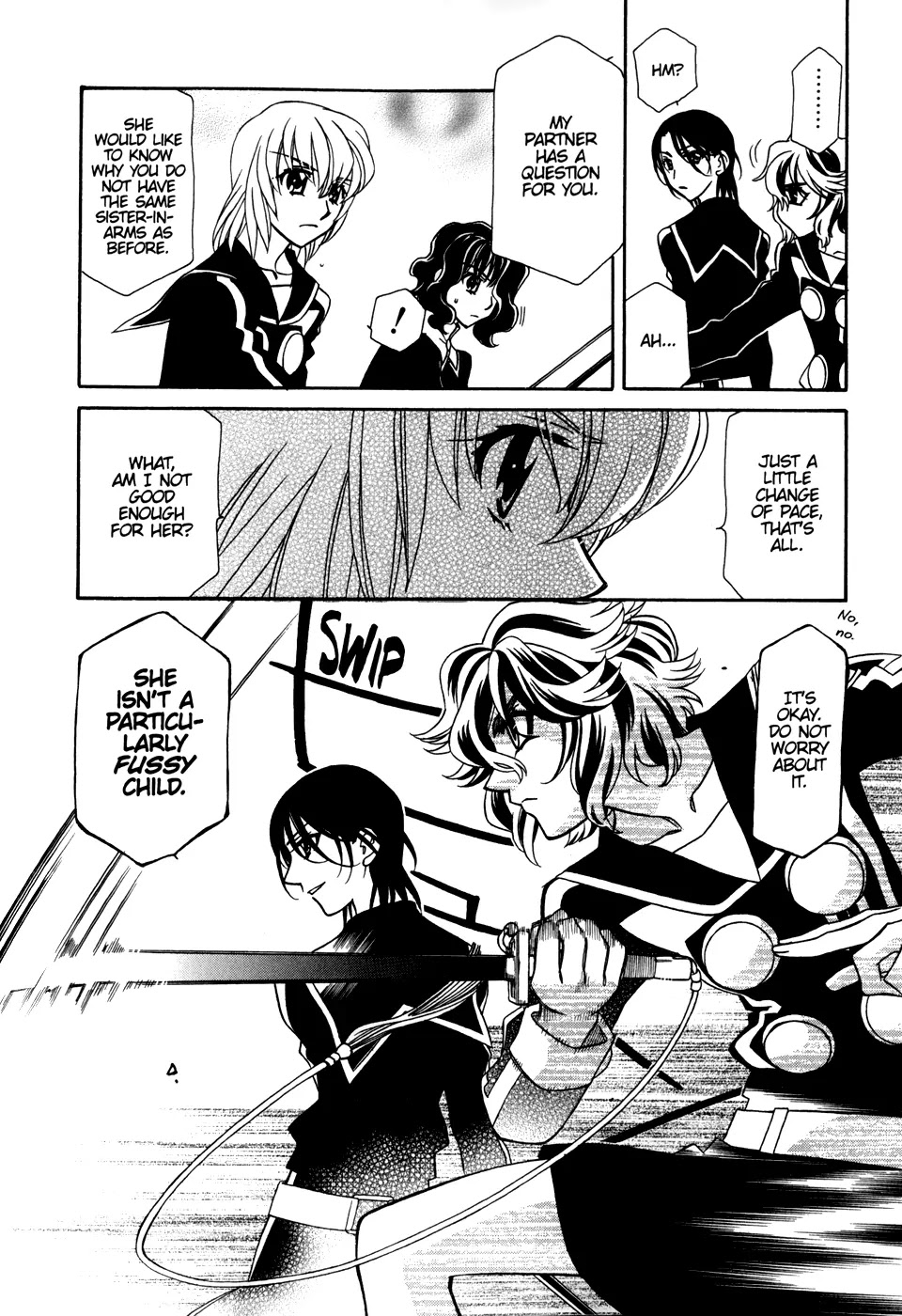 Hayate x Blade Chapter 35 page 14 - Chapter 35: Idiot Rival