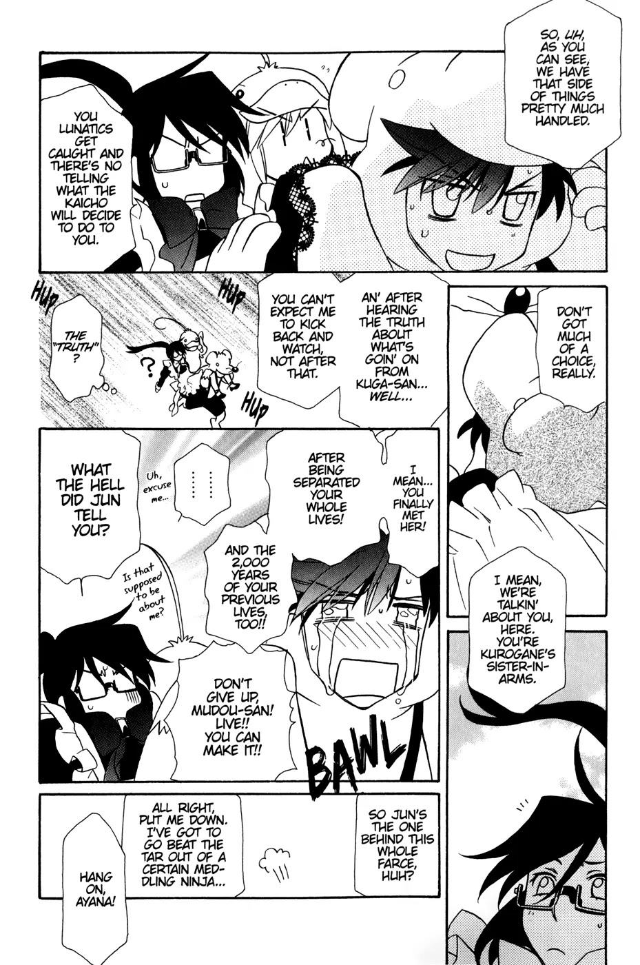 Hayate x Blade Chapter 35 page 18 - Chapter 35: Idiot Rival