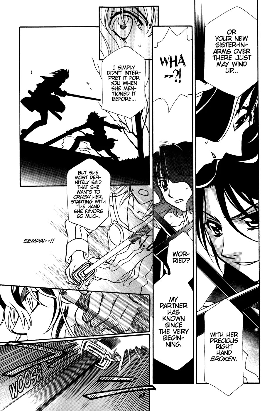 Hayate x Blade Chapter 35 page 22 - Chapter 35: Idiot Rival