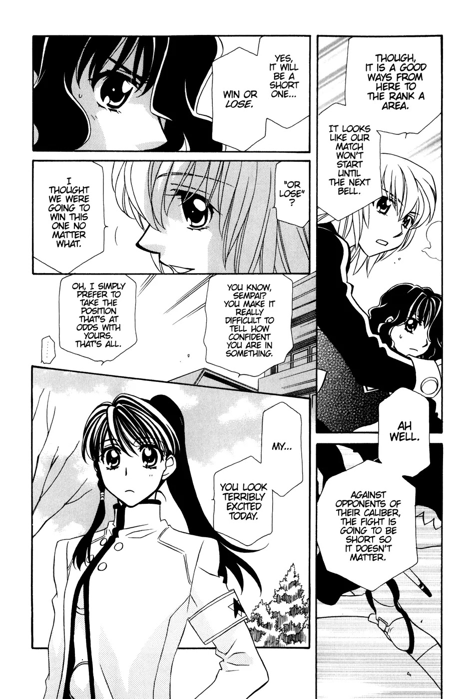 Hayate x Blade Chapter 35 page 3 - Chapter 35: Idiot Rival