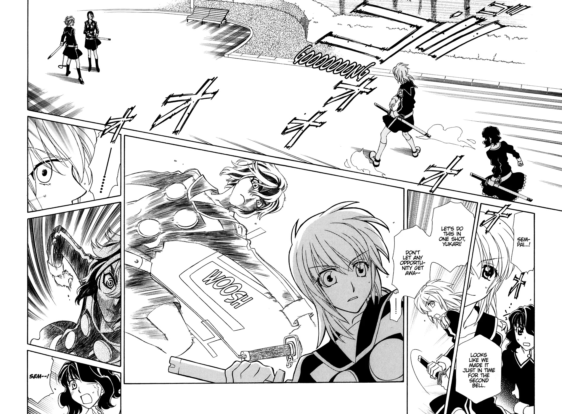 Hayate x Blade Chapter 35 page 8 - Chapter 35: Idiot Rival
