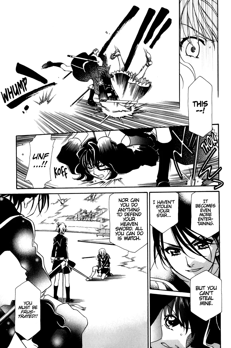 Hayate x Blade Chapter 36 page 10 - Chapter 36: Idiots Struggle