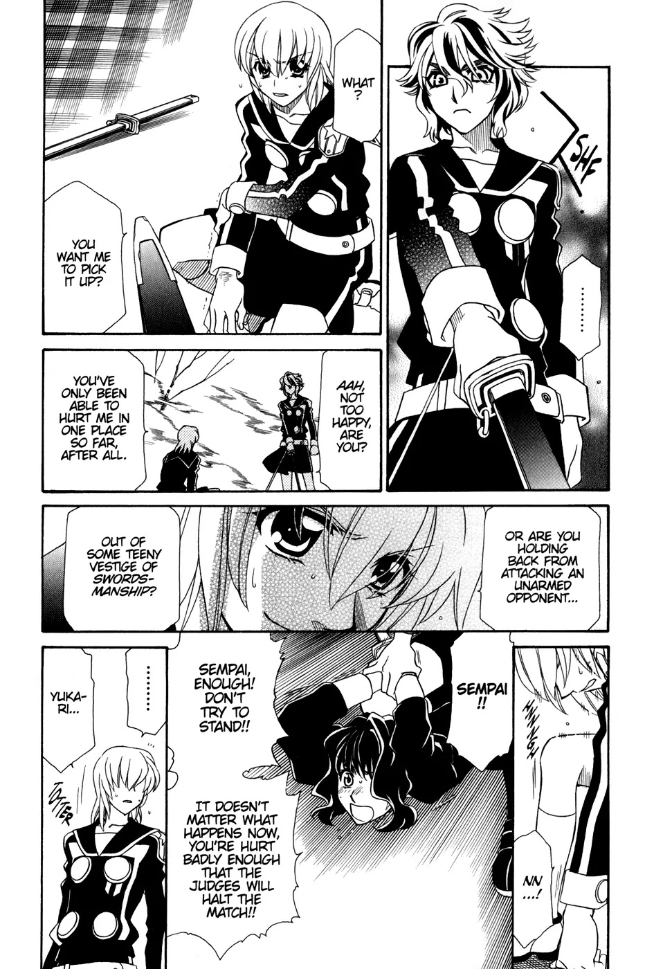 Hayate x Blade Chapter 36 page 11 - Chapter 36: Idiots Struggle