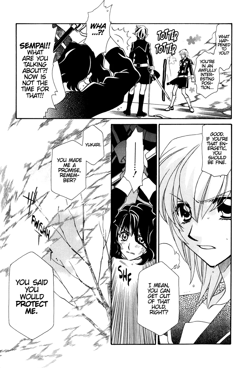 Hayate x Blade Chapter 36 page 12 - Chapter 36: Idiots Struggle