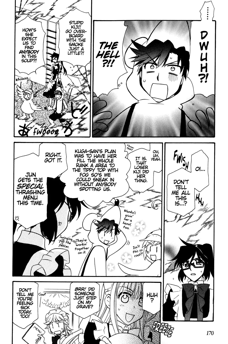 Hayate x Blade Chapter 36 page 13 - Chapter 36: Idiots Struggle