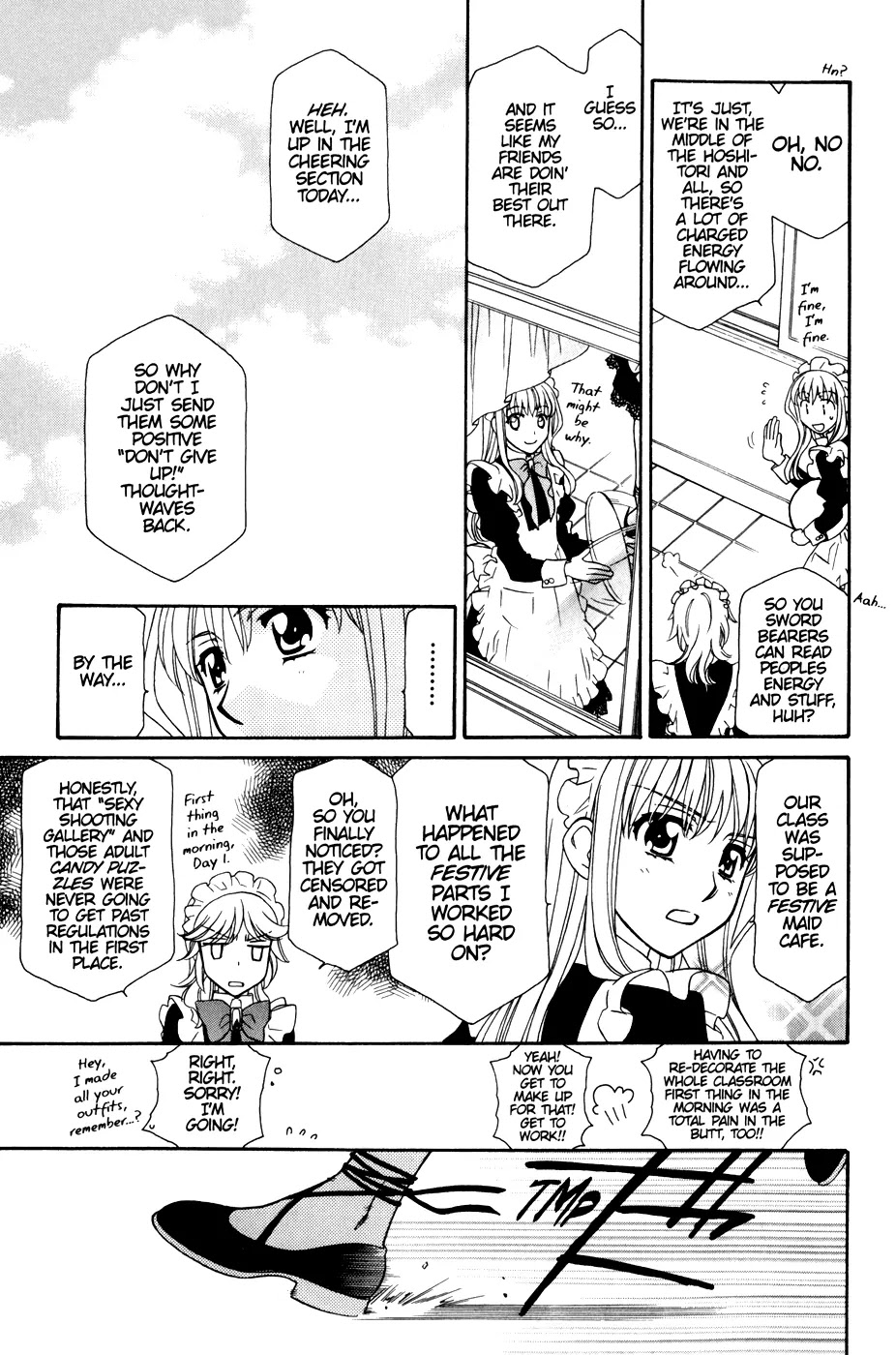 Hayate x Blade Chapter 36 page 14 - Chapter 36: Idiots Struggle