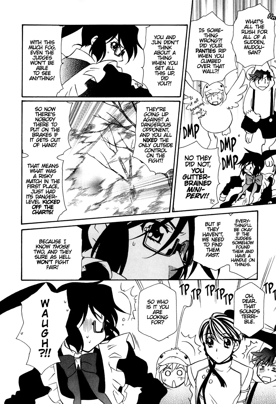 Hayate x Blade Chapter 36 page 15 - Chapter 36: Idiots Struggle
