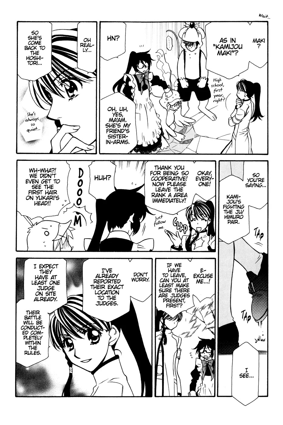 Hayate x Blade Chapter 36 page 17 - Chapter 36: Idiots Struggle