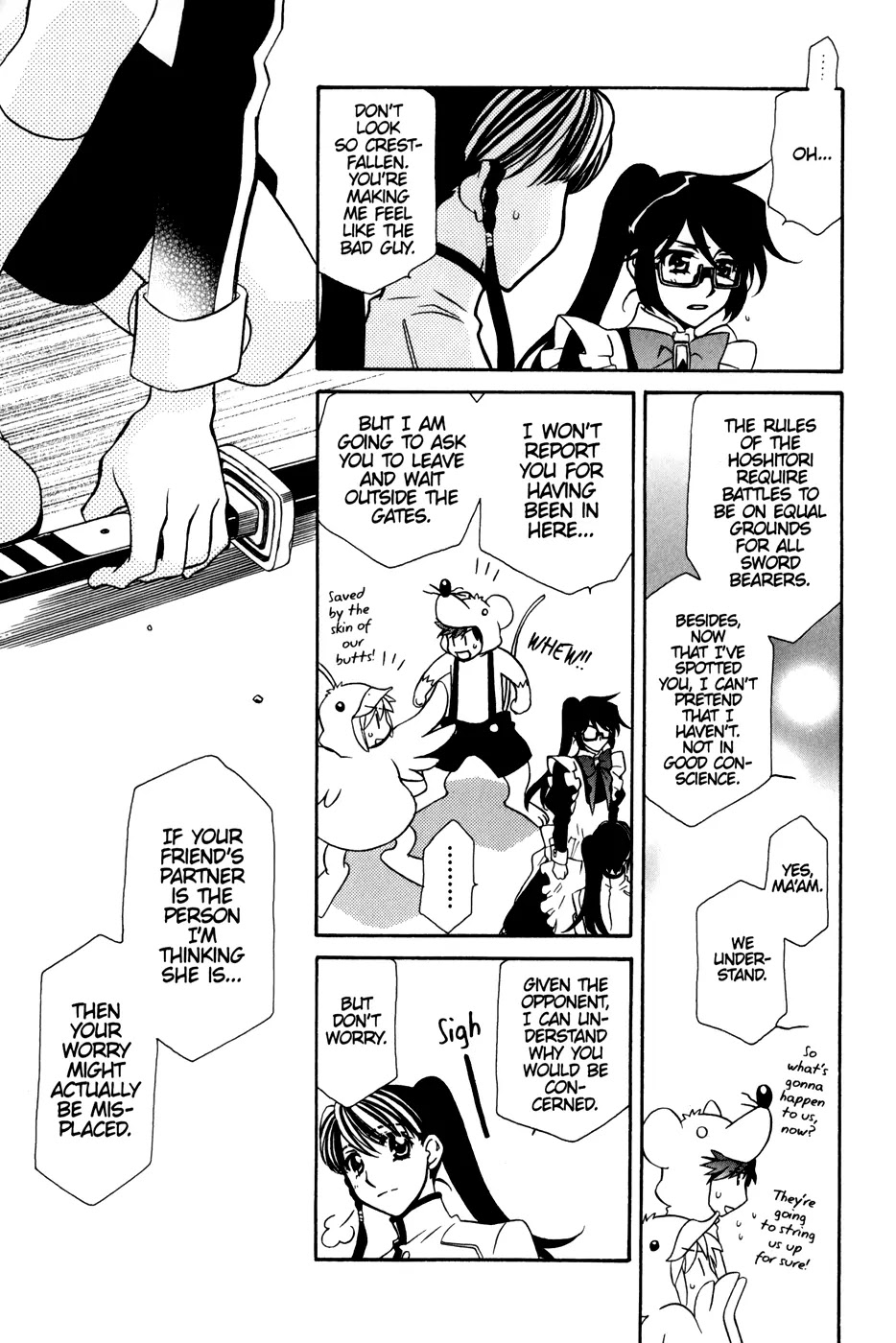 Hayate x Blade Chapter 36 page 18 - Chapter 36: Idiots Struggle