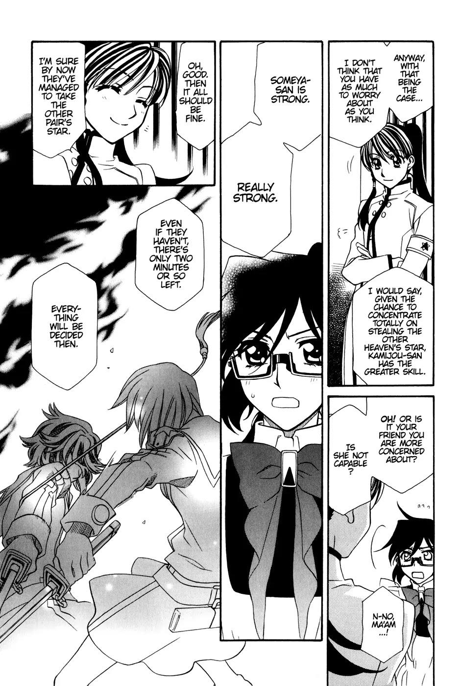 Hayate x Blade Chapter 36 page 28 - Chapter 36: Idiots Struggle