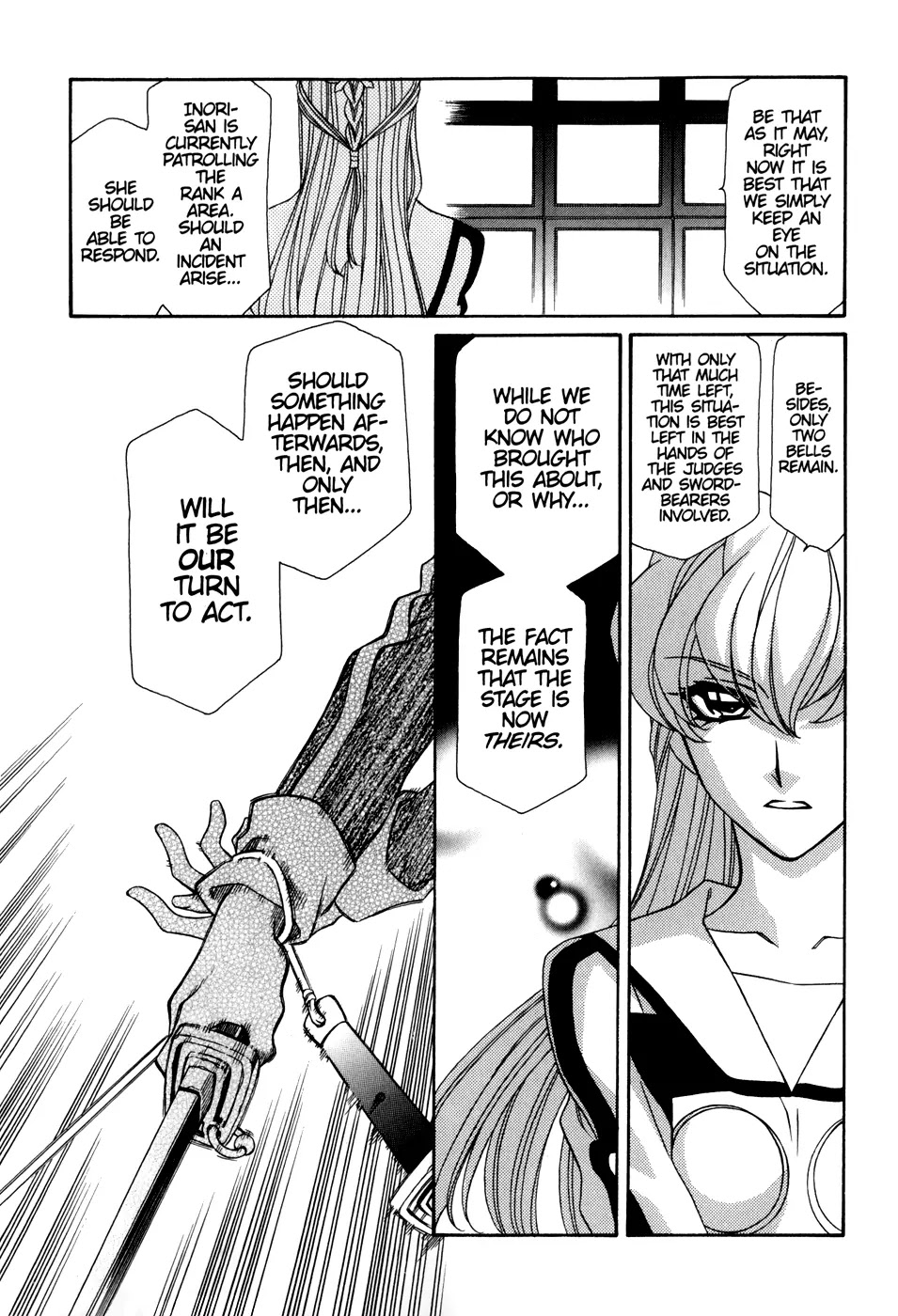 Hayate x Blade Chapter 36 page 4 - Chapter 36: Idiots Struggle