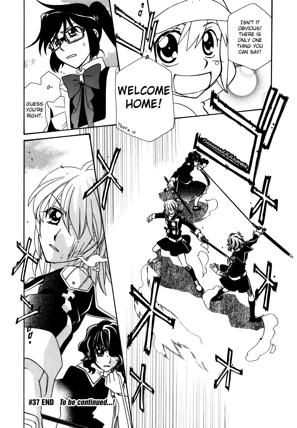 Hayate x Blade Chapter 37 page 39 - Chapter 37: The Idiot Revival