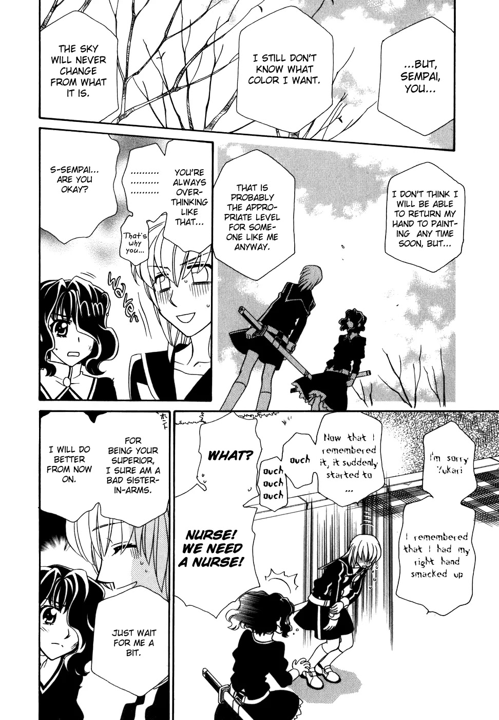 Hayate x Blade Chapter 38 page 13 - Chapter 38: Idiots Persist