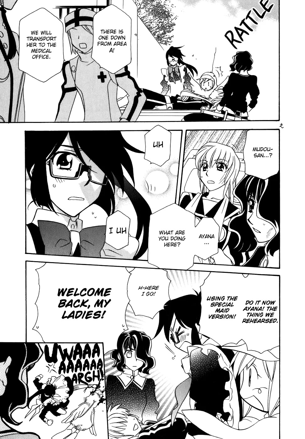 Hayate x Blade Chapter 38 page 16 - Chapter 38: Idiots Persist
