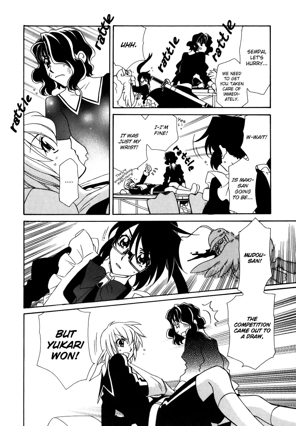 Hayate x Blade Chapter 38 page 17 - Chapter 38: Idiots Persist
