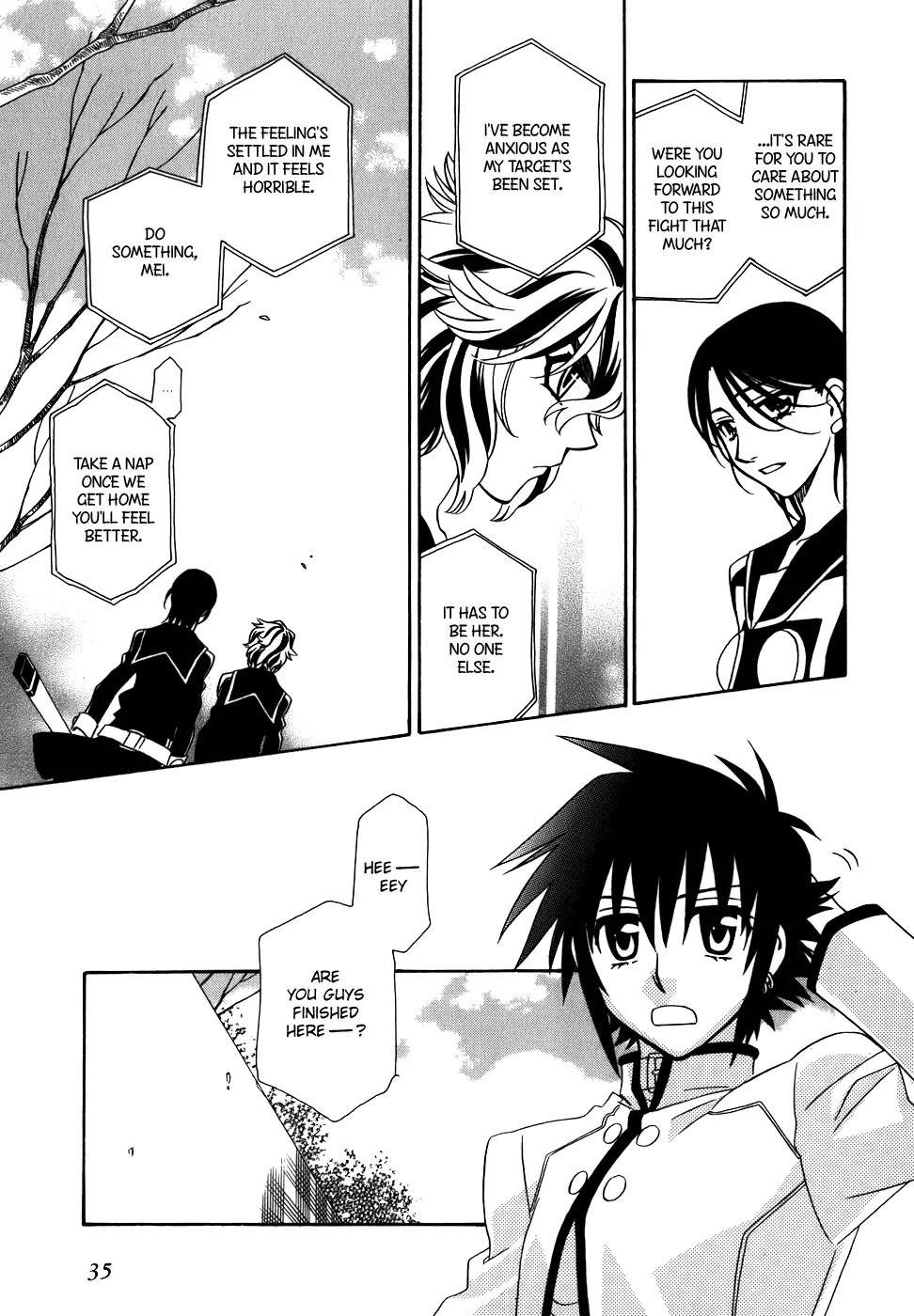 Hayate x Blade Chapter 38 page 8 - Chapter 38: Idiots Persist