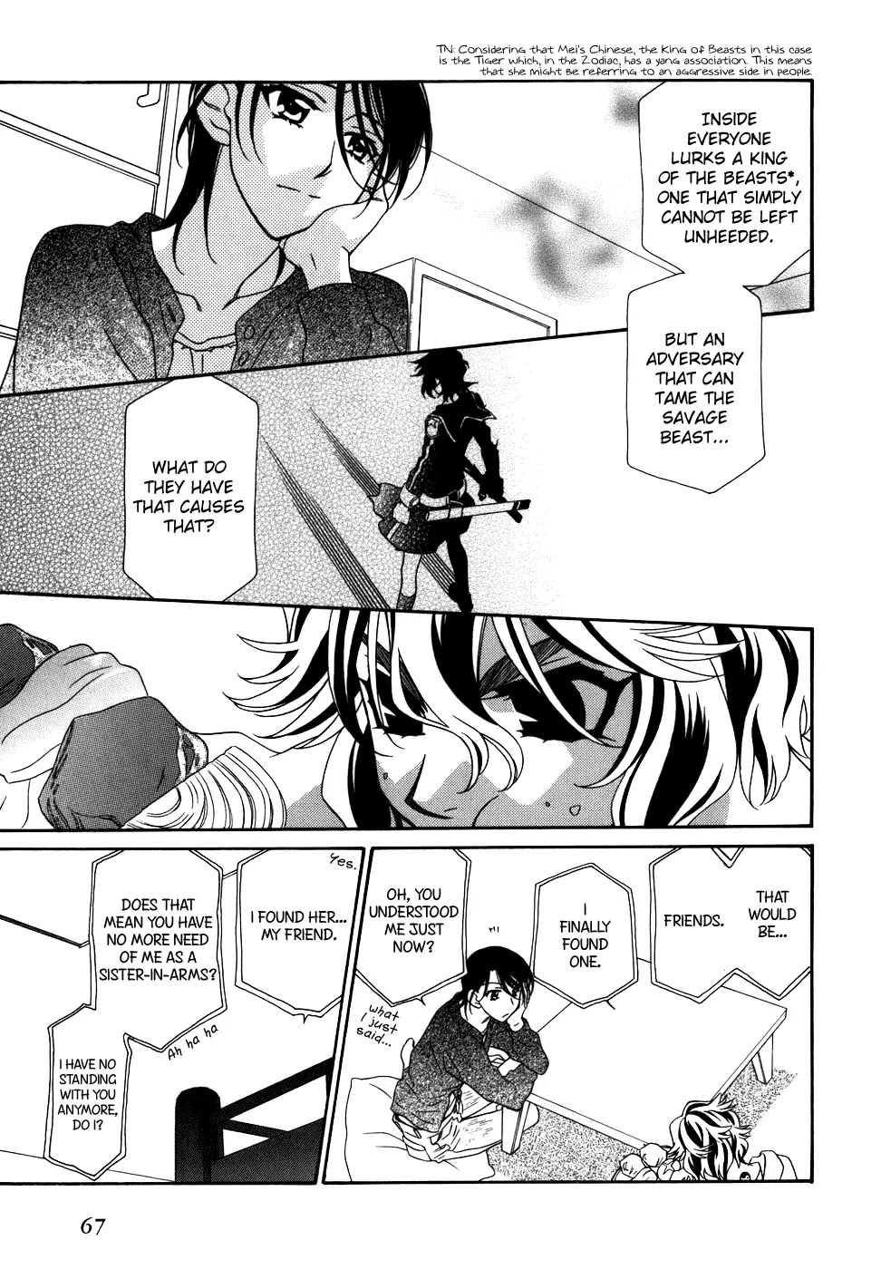 Hayate x Blade Chapter 39 page 12 - Chapter 39: Sins and Idiots