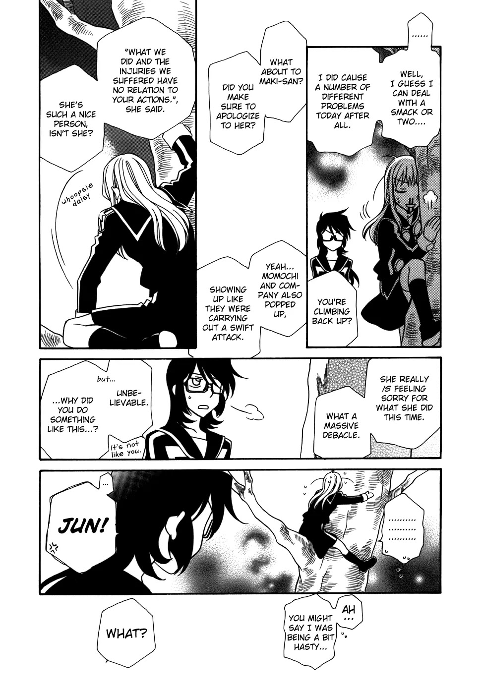 Hayate x Blade Chapter 39 page 15 - Chapter 39: Sins and Idiots