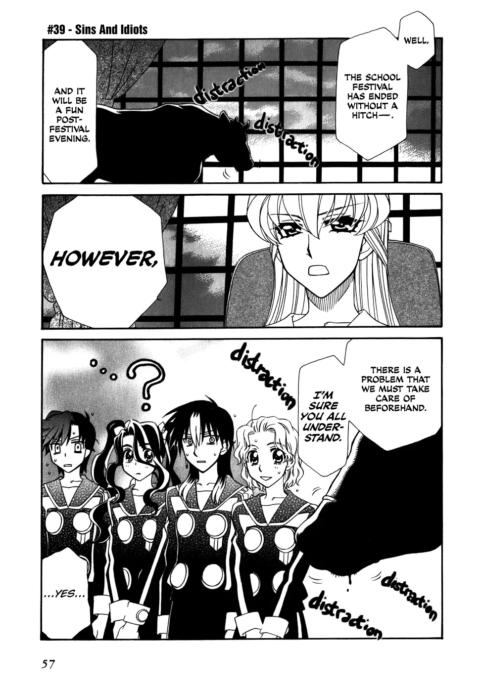 Hayate x Blade Chapter 39 page 2 - Chapter 39: Sins and Idiots