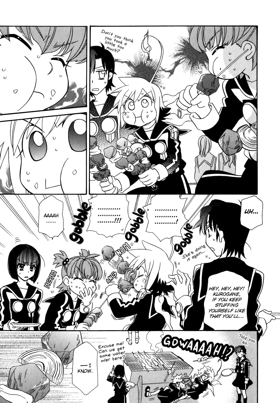 Hayate x Blade Chapter 39 page 8 - Chapter 39: Sins and Idiots