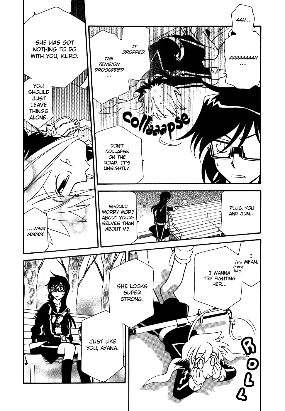 Hayate x Blade Chapter 40 page 13 - Chapter 40: One-shot Idiots