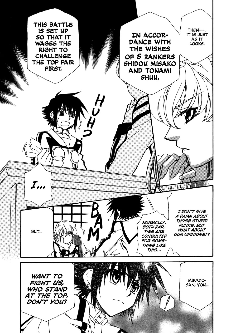 Hayate x Blade Chapter 40 page 16 - Chapter 40: One-shot Idiots