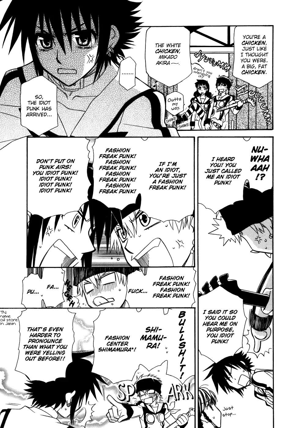 Hayate x Blade Chapter 40 page 18 - Chapter 40: One-shot Idiots