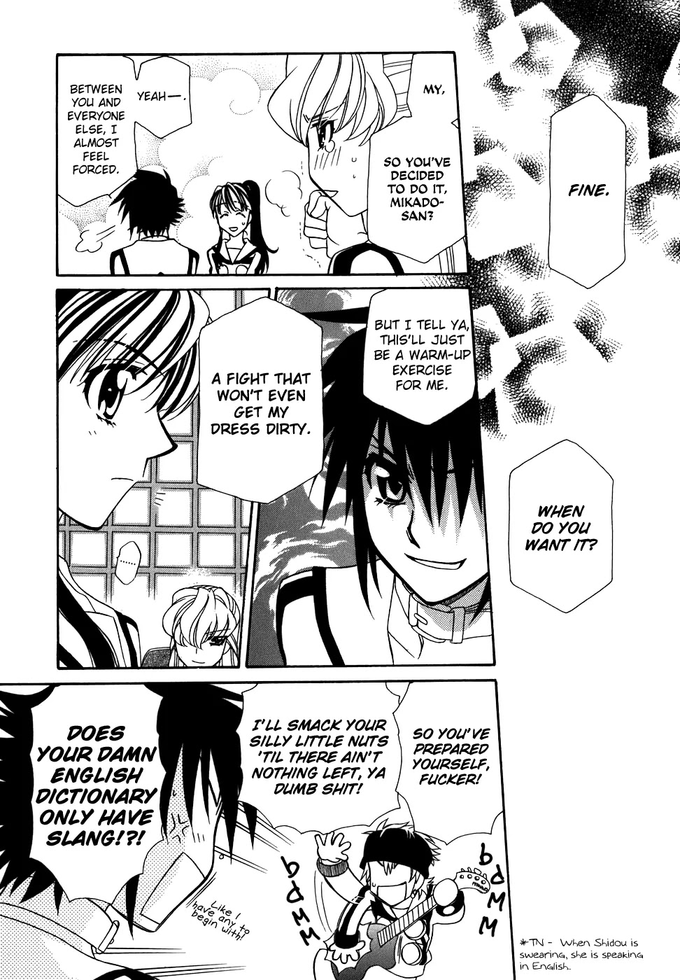 Hayate x Blade Chapter 40 page 20 - Chapter 40: One-shot Idiots