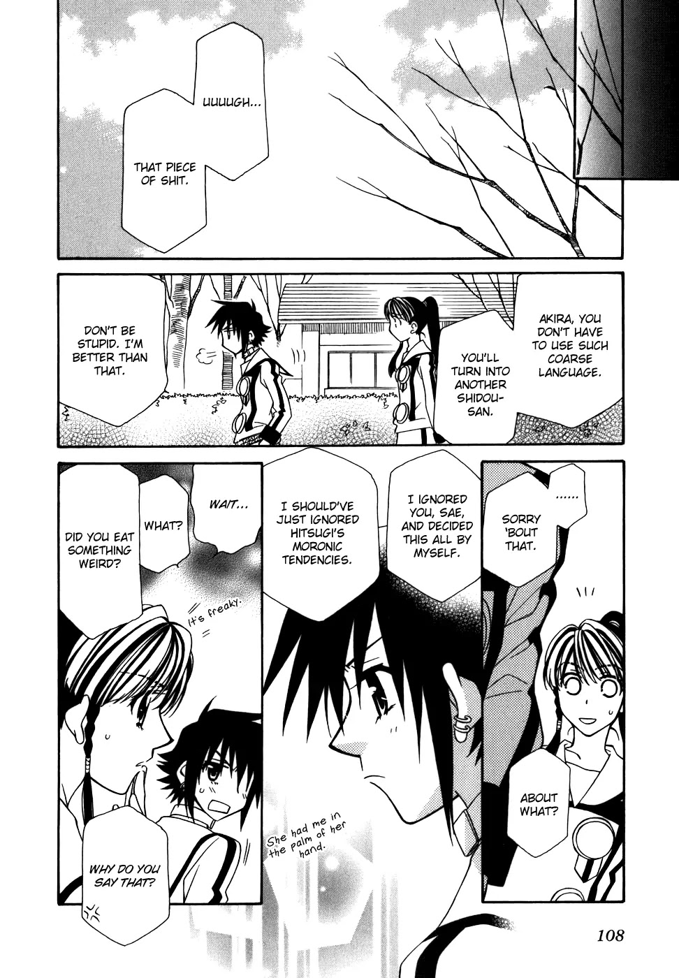 Hayate x Blade Chapter 40 page 21 - Chapter 40: One-shot Idiots