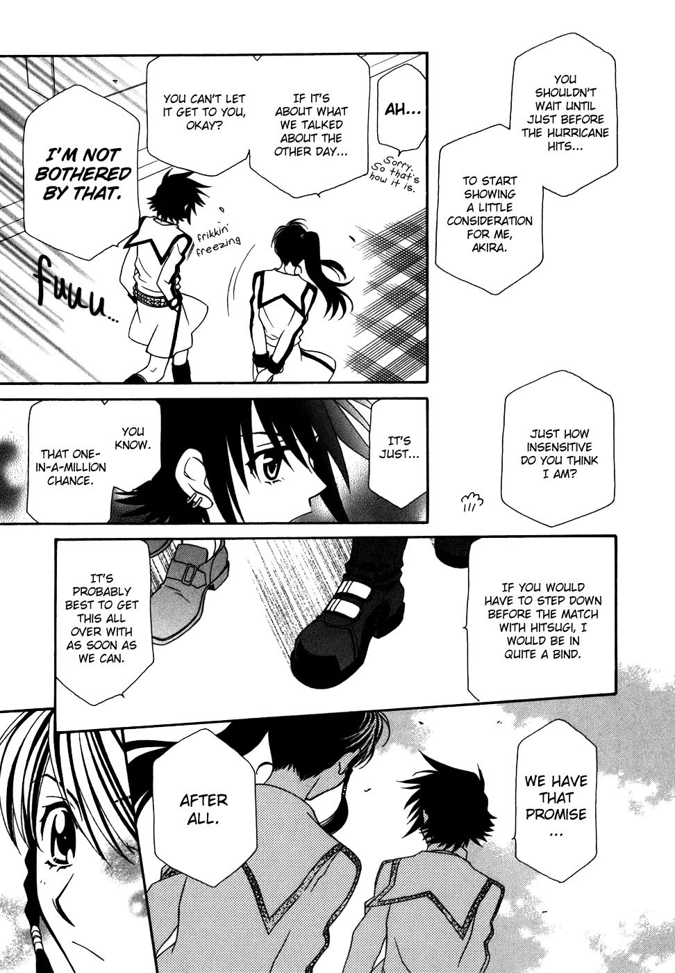 Hayate x Blade Chapter 40 page 22 - Chapter 40: One-shot Idiots